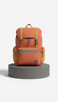 Mochila unisex de lona resistente